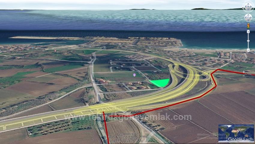 Eine Großartige Gelegenheit Für Alle, Die Eine Immobilie Mit Freiem Meer- Und Naturblick Kaufen Oder Verkaufen Möchten, Nur 1 Km Von Kumbağa Entfernt.