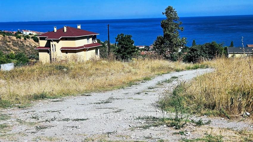 Tekirdağ Barbarosta 4 Seiten Straßenfassade Infrastruktur Bereit Genossenschaft Und Ort Geeignet Für Den Bau Von Baustellen