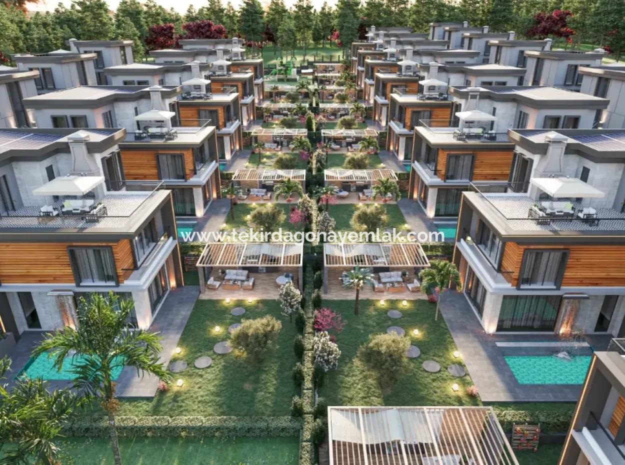 Umweltfreundliches Projekt In Süleymanpaşa, Tekirdag: 29 Freistehende Villen