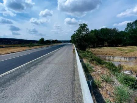 3.143 M2 Investitionsgrundstück Mit Blick Auf Die Çanakkale Road Im Bezirk Tekirdağ Mahramlı! Geeignet Für Den Arbeitsplatz- Oder Mehrzweckeinsatz, Gelegenheitsinvestition Mit Fertiger Infrastruktur