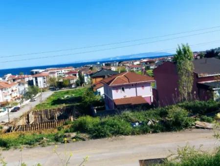 Barp-Grundstück Zum Dringenden Verkauf In Der Nähe Des Meeres In Tekirdag Kumbagda