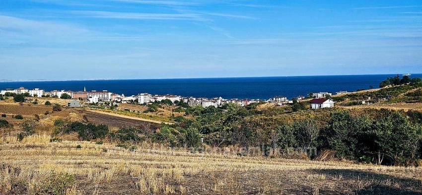 Bargain 1,150 M2 Land With Full Sea View In Tekirdağ Topağaç Neighborhood