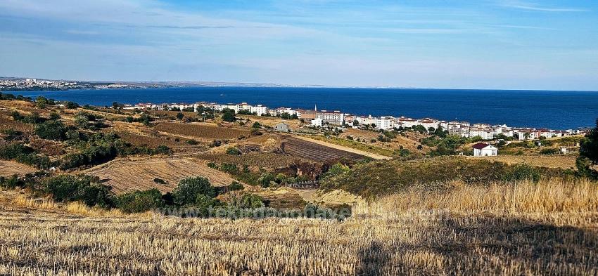 Bargain 1,150 M2 Land With Full Sea View In Tekirdağ Topağaç Neighborhood