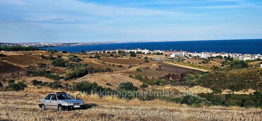 Bargain 1,150 M2 Land With Full Sea View In Tekirdağ Topağaç Neighborhood