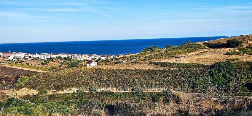 Bargain 1,150 M2 Land With Full Sea View In Tekirdağ Topağaç Neighborhood