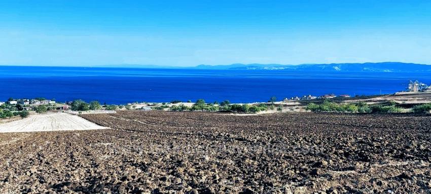 **Plot Of Land With Full Sea View And 30% Building Permit For Three Floors In Topağaç Neighborhood, Tekirdağ**