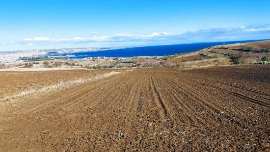 Tekirdağ In Barbaros Panoramic Sea and City View Plot
