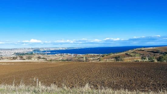 Tekirdağ In Barbaros Panoramic Sea and City View Plot