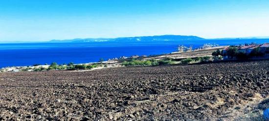 **Plot Of Land With Full Sea View And 30% Building Permit For Three Floors In Topağaç Neighborhood, Tekirdağ**