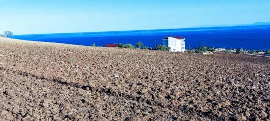 **plot Of Land With Full Sea View And 30% Building Permit For Three Floors In Topağaç Neighborhood, Tekirdağ**