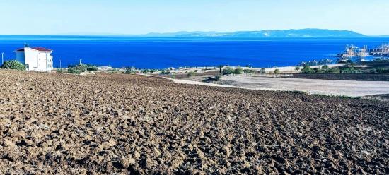 **plot Of Land With Full Sea View And 30% Building Permit For Three Floors In Topağaç Neighborhood, Tekirdağ**