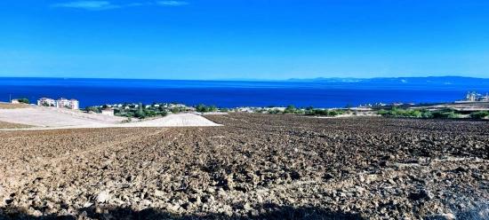 **plot Of Land With Full Sea View And 30% Building Permit For Three Floors In Topağaç Neighborhood, Tekirdağ**