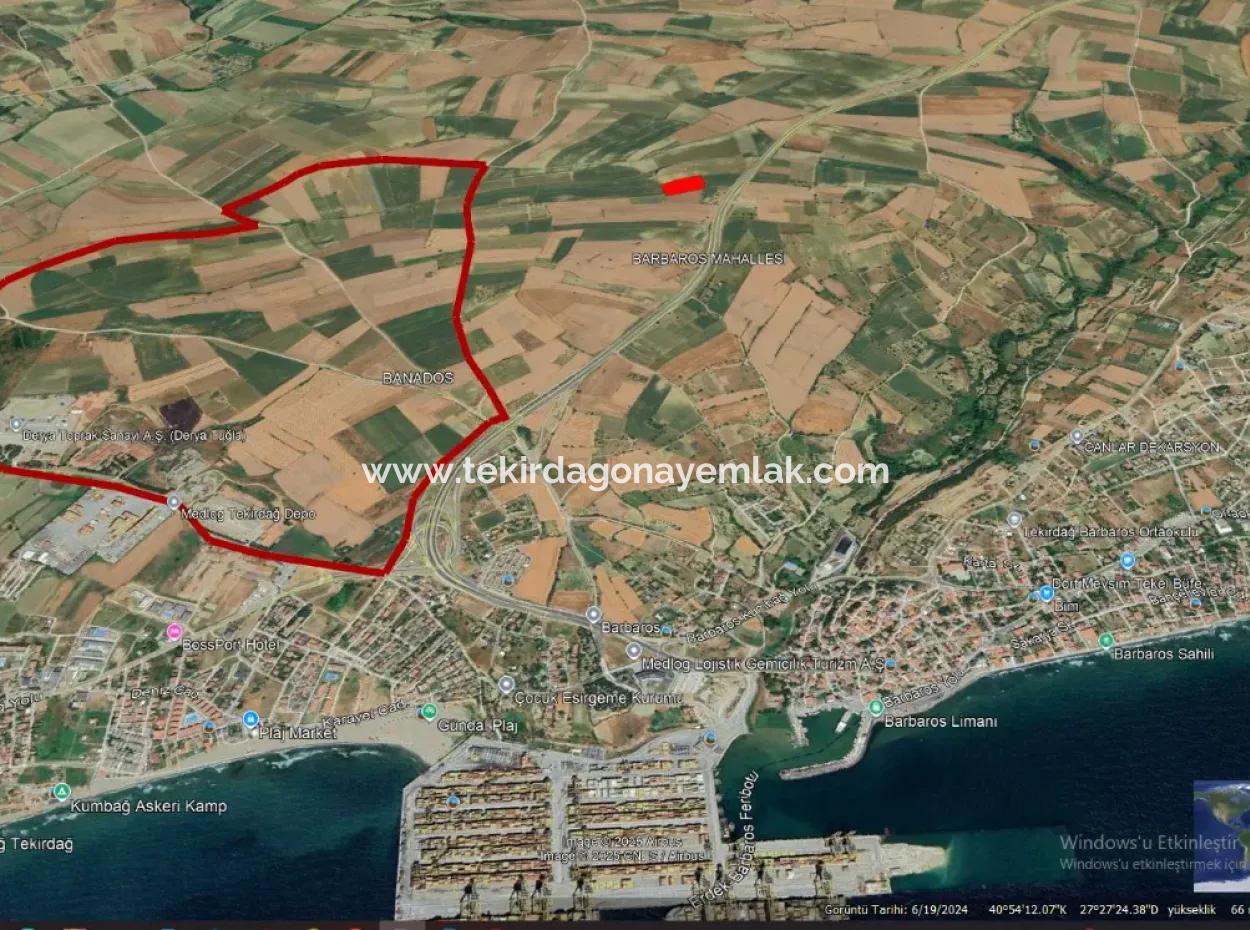 Commercial And Industrial Area Investment Opportunity Within The Current Zoning Plan Of Asyaport Port In Tekirdağ Barbaros Region