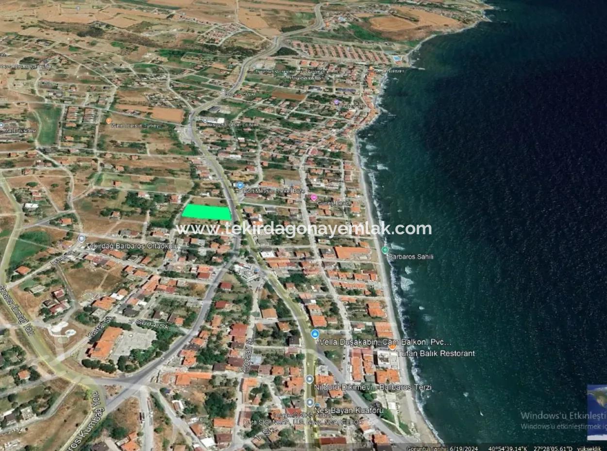 Tekirdag Barbarosta Urgent Sale Main Road Fronted Commercial Residential Zoning [ Adjacent Layout ] 85 Flats High Profit Guarantee
