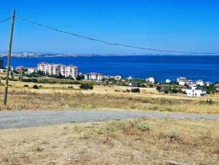Opportunity Land Suitable For Building Your Detached House In Your Pregnant House For Urgent Sale In Tekirdag Barbarosta