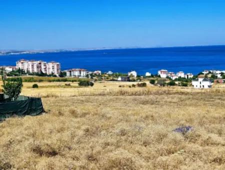 Opportunity Land Suitable For Building Your Detached House In Your Pregnant House For Urgent Sale In Tekirdag Barbarosta
