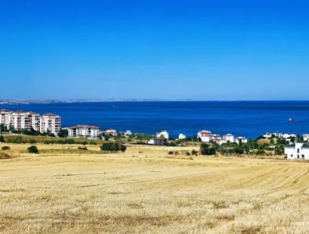 Opportunity Land Suitable For Building Your Detached House In Your Pregnant House For Urgent Sale In Tekirdag Barbarosta