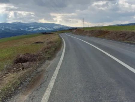 4,100 Square Meters Of Land Facing This Main Road In Tekirdağ Çanakçı Neighborhood