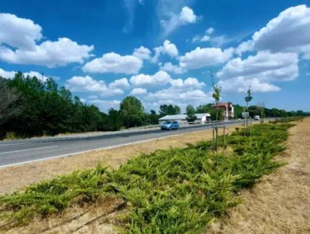 3.143 M2 Investment Land Facing Çanakkale Road In Tekirdağ Mahramlı District! Suitable For Workplace Or Multi-Purpose Use, Opportunity Investment With Ready Infrastructure