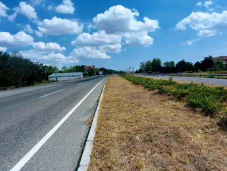 3.143 M2 Investment Land Facing Çanakkale Road In Tekirdağ Mahramlı District! Suitable For Workplace Or Multi-Purpose Use, Opportunity Investment With Ready Infrastructure