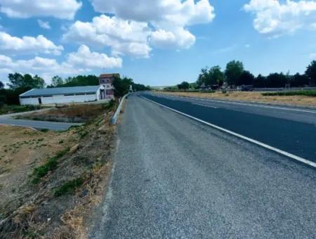 3.143 M2 Investment Land Facing Çanakkale Road In Tekirdağ Mahramlı District! Suitable For Workplace Or Multi-Purpose Use, Opportunity Investment With Ready Infrastructure