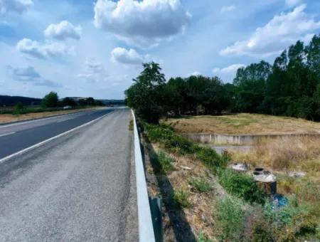 3.143 M2 Investment Land Facing Çanakkale Road In Tekirdağ Mahramlı District! Suitable For Workplace Or Multi-Purpose Use, Opportunity Investment With Ready Infrastructure
