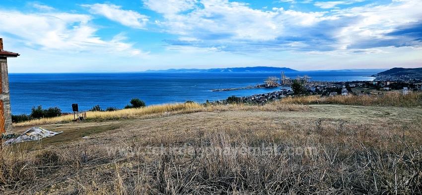 Земельный Участок С Великолепным Видом На Море И Природу, Очень Подходящий Для Строительства Частного Дома