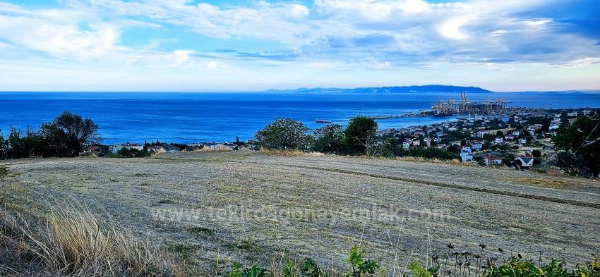 Земельный Участок С Великолепным Видом На Море И Природу, Очень Подходящий Для Строительства Частного Дома
