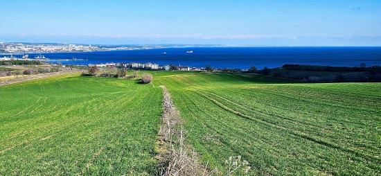 Участок С Панорамным Видом На Море И Природу, Подходящий Для Строительства 75 Вилл В Текирдаге Барбароста