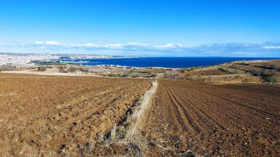 в Barbaros, Tekirdağ Участок с панорамным видом на море и город
