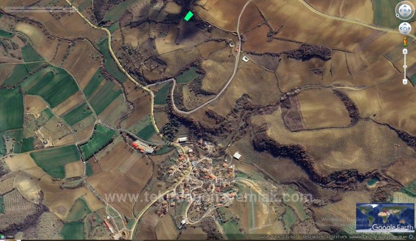 Tekirdağ Çanakçı Mahallesinde Acil Satılık Müstakil Tapulu Kelepir Yer