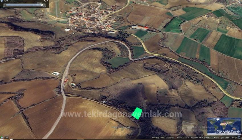 Tekirdağ Çanakçı Mahallesinde Acil Satılık Müstakil Tapulu Kelepir Yer