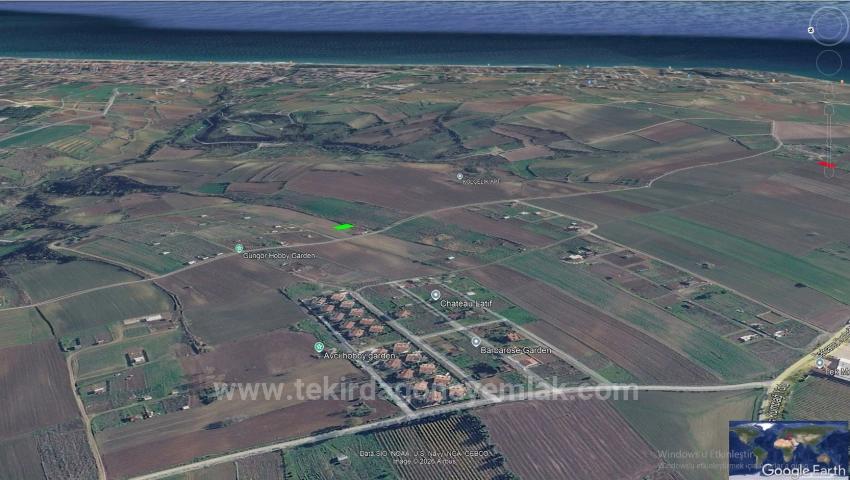 Full Deniz Doğa Ve Şehir Manzaralı % 20 İki Kat İmarlı Kelepir Kupon Arsa