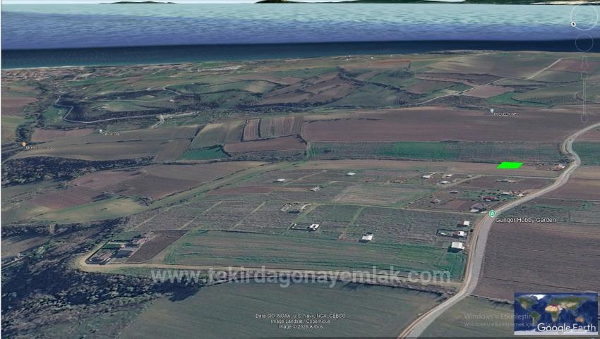 Full Deniz Doğa Ve Şehir Manzaralı % 20 İki Kat İmarlı Kelepir Kupon Arsa
