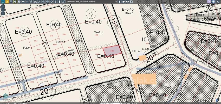 Modern Villa Projesine Uygun ½ 20 İki Kat İmarlı Fırsat Arsa Acil Satılık