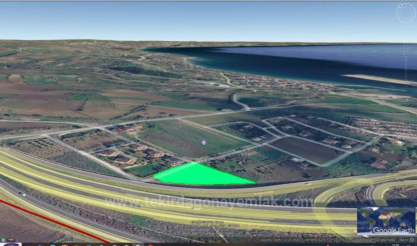 Kumbağa 1 Km Yakınlıkta Full Deniz Ve Doğa Manzaralı Al - Sat Yapmak İsteyenler İçin Fırsa