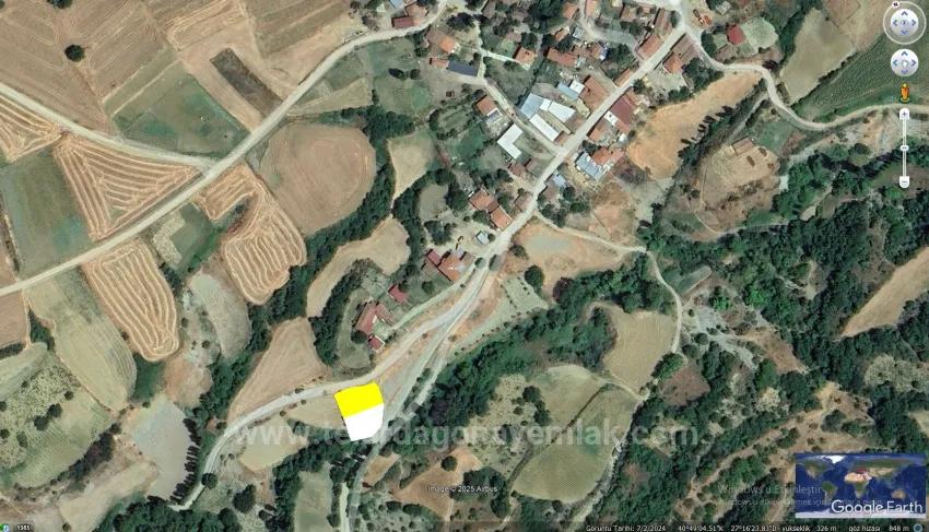 Köyevi Hayeli Kuranlara Tertemiz Ve Doğa İçinde Satılık Fırsat-Kelepir Arsa