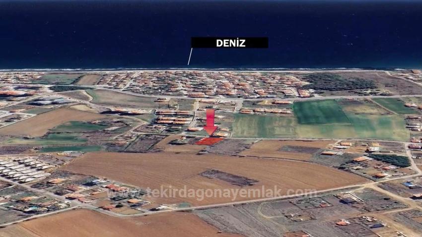 Tekirdağ Toağaç Mahallesinde 9 Adet 2+1 Luxs Daire Orojesine Uygun Kupon Köşe Arsa
