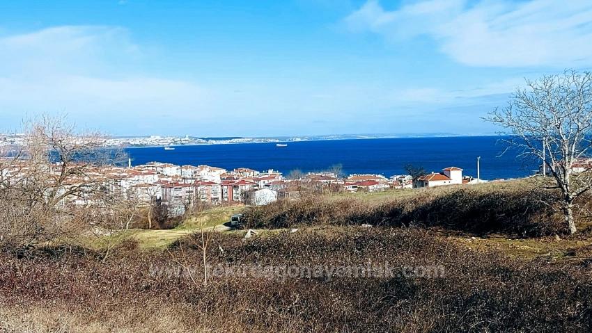 Full Deniz Ve Doğa Manzaralı 3O Dairelik Porojeye Uygun 4 Kat İmarlı Arsa