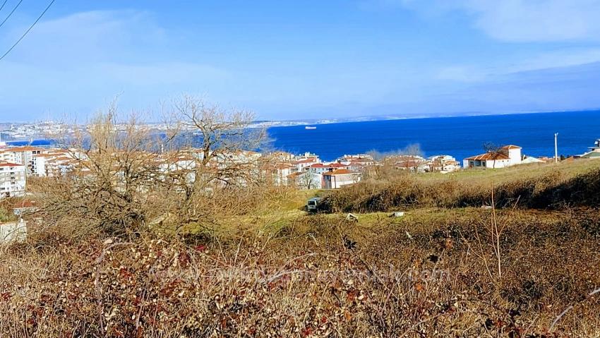 Full Deniz Ve Doğa Manzaralı 3O Dairelik Porojeye Uygun 4 Kat İmarlı Arsa