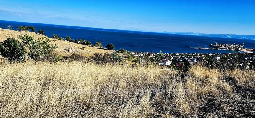 Harika Deniz Ve Doğa Manzarlı Alt Yapısı Hazır 530 M2 Köşe Arsa