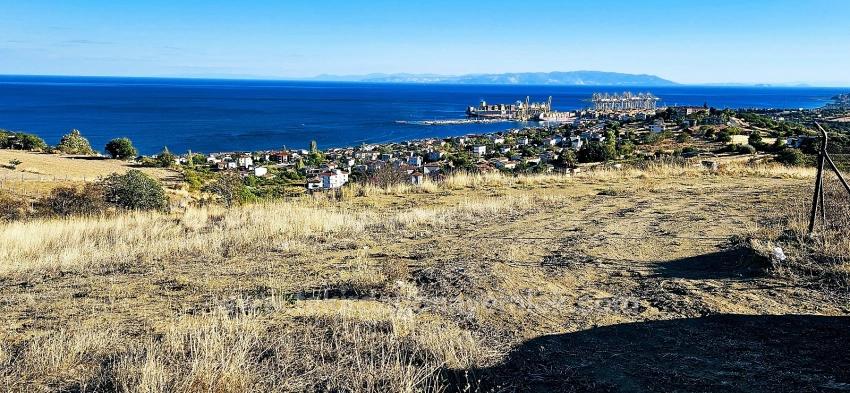 Harika Deniz Ve Doğa Manzarlı Alt Yapısı Hazır 530 M2 Köşe Arsa