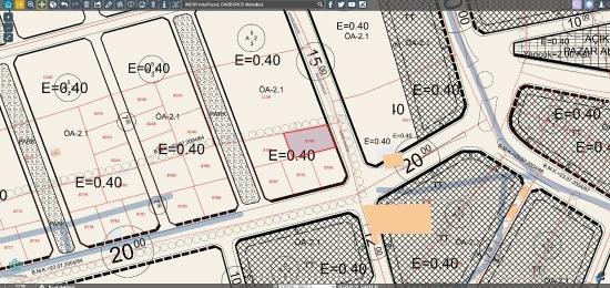 Modern Villa Projesine Uygun ½ 20 İki Kat İmarlı Fırsat Arsa Acil Satılık
