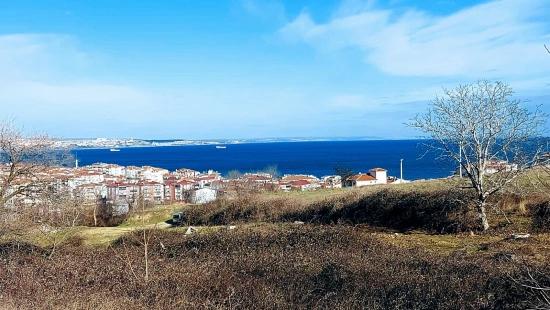 Full Deniz Ve Doğa Manzaralı 3o Dairelik Porojeye Uygun 4 Kat İmarlı Arsa