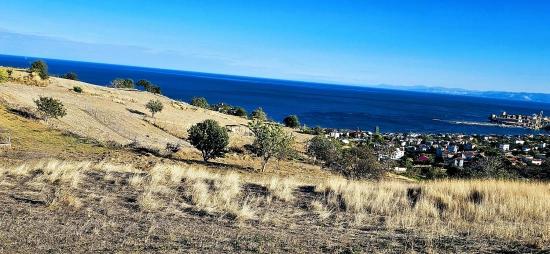 Harika Deniz Ve Doğa Manzarlı Alt Yapısı Hazır 530 M2 Köşe Arsa