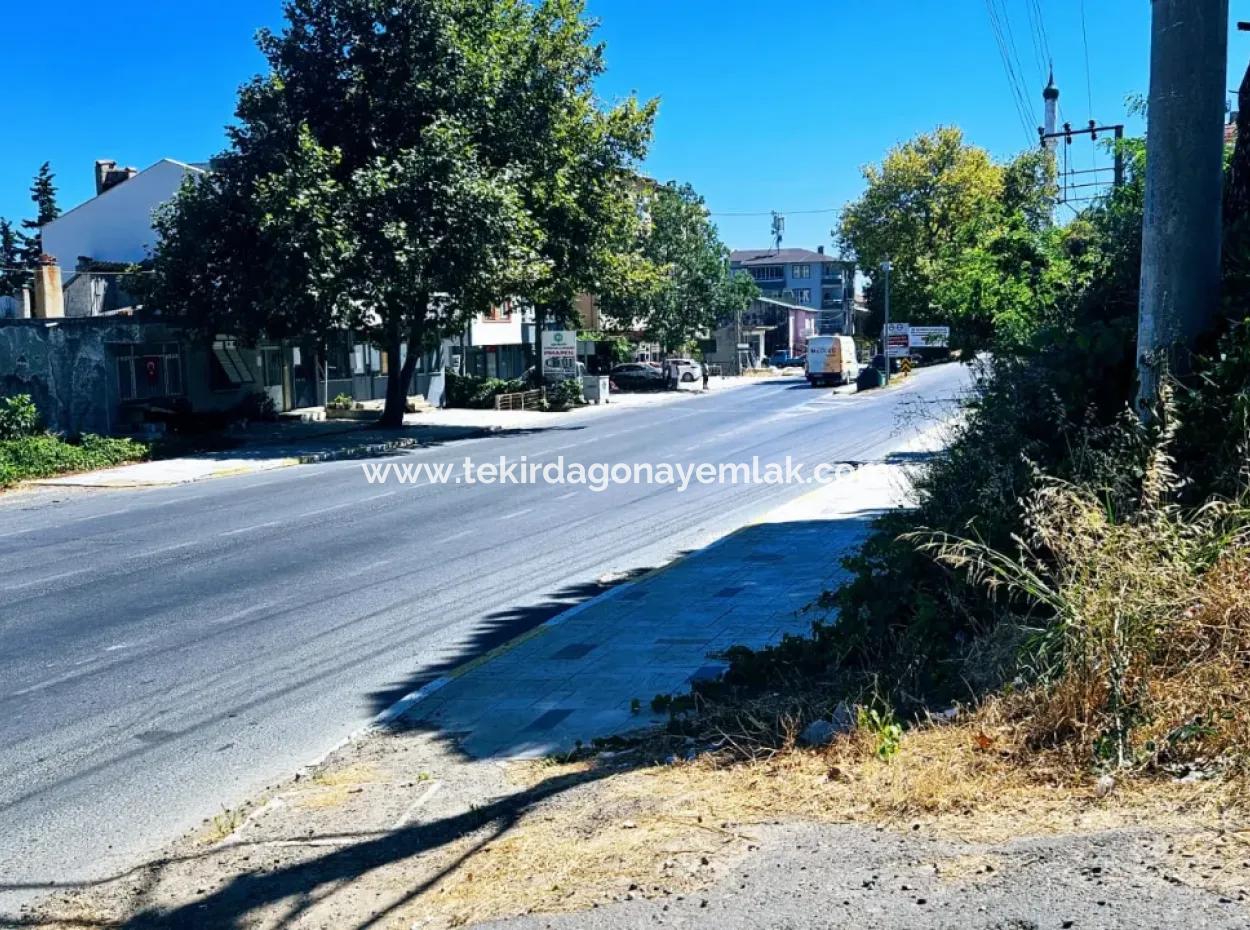 Tekirdağ Barbarosta Acil Satılık Anayol Cepheli Ticari + Konut İmarlı [ Bitişik Nizam ] 85 Dairelik Yüksek Kazanç Garantisi