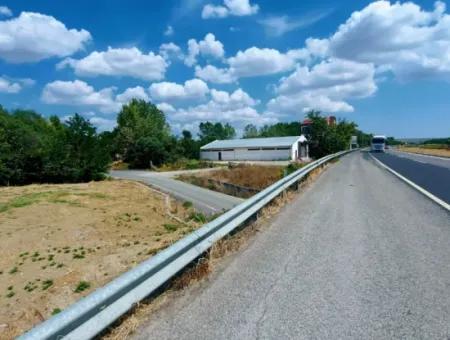 Tekirdağ Mahramlı Mahallesinde Çanakkale Yoluna Cepheli 3.143 M2 Yatırımlık Arsa! İşyeri Veya Çok Amaçlı Kullanıma Uygun, Alt Yapısı Hazır Fırsat Yatırım